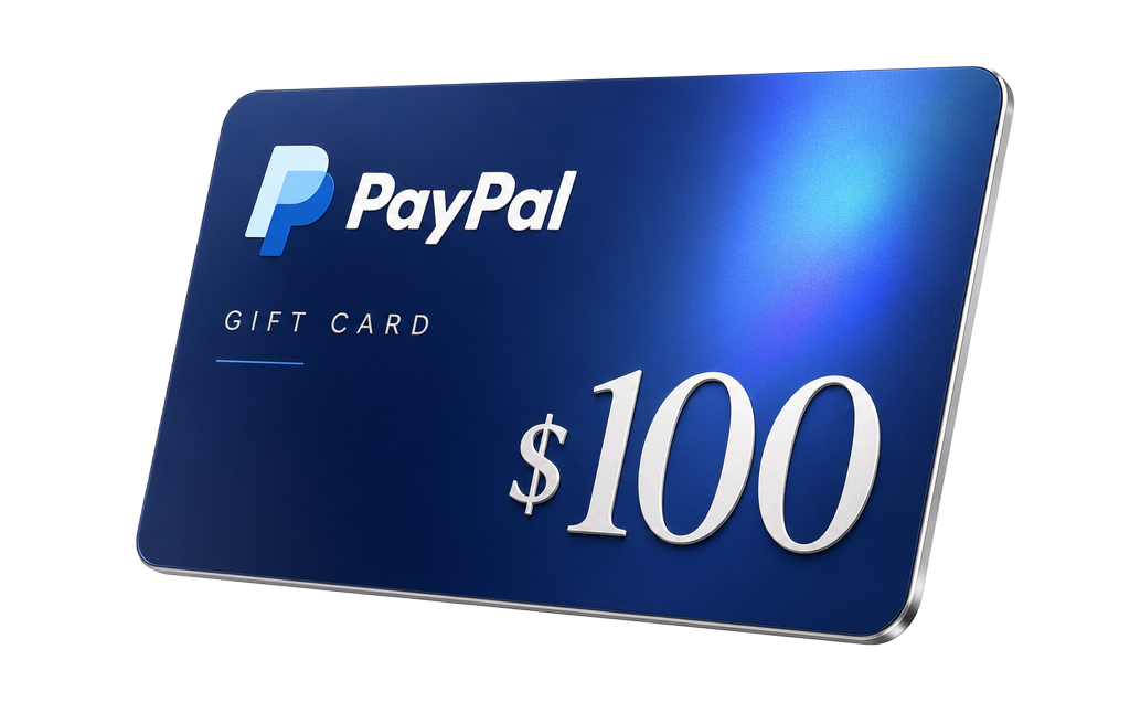 $100 PayPal gift card